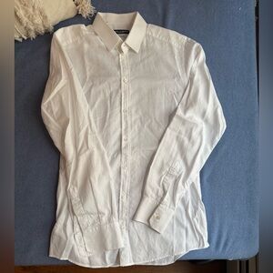 Men’s Dolce and Gabbana Gold Dress Shirt Size 39